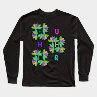 Tropical summer Long Sleeve T-Shirt